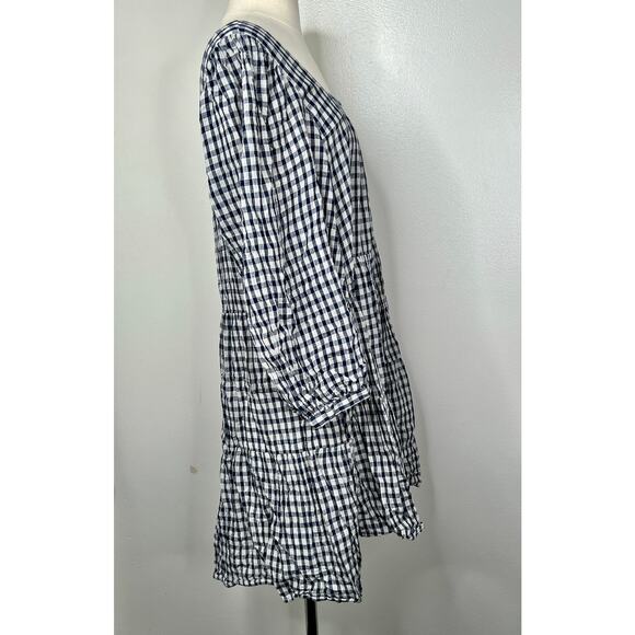 Rails Size XL Pippa Dress Sailor Check Tiered 100% Cotton NWOT - Picture 6 of 16